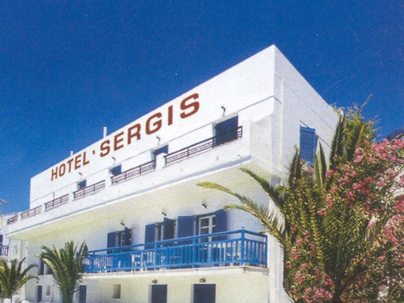 Syrianos Hotel in Naxos-Stadt, Santorini Außenaufnahme
