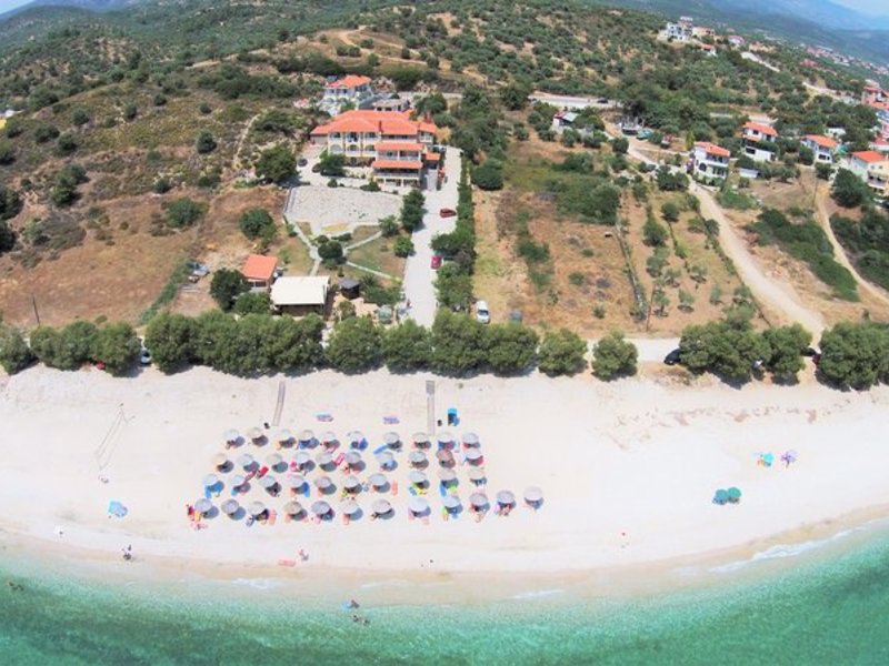 Grand Beach Hotel in Limenaria, Kavala (Thassos) Außenaufnahme