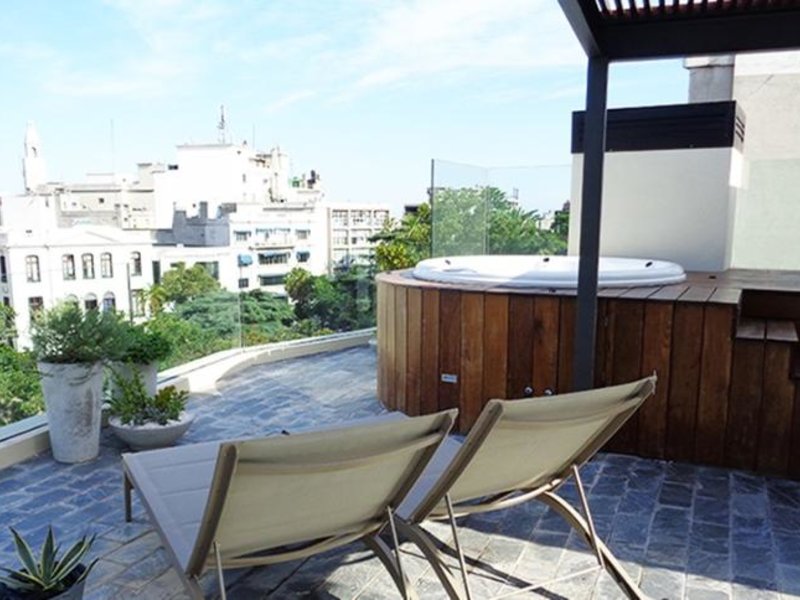 Alma Historica Boutique Hotel in Montevideo, Montevideo Terasse