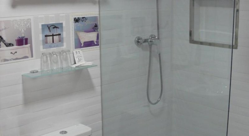 Hostal la Hispanidad in Málaga, Malaga Badezimmer
