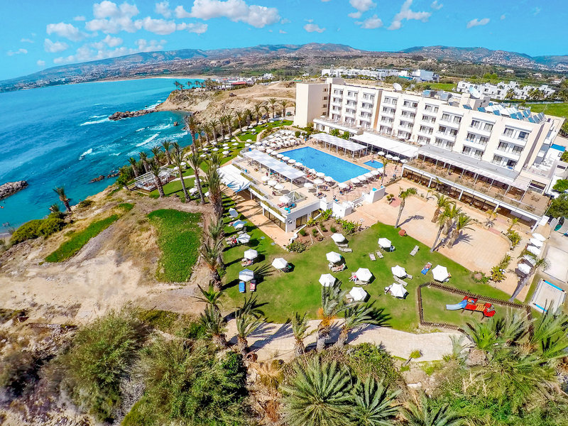 Queen's Bay Hotel in Paphos, Larnaca (Süden) Außenaufnahme