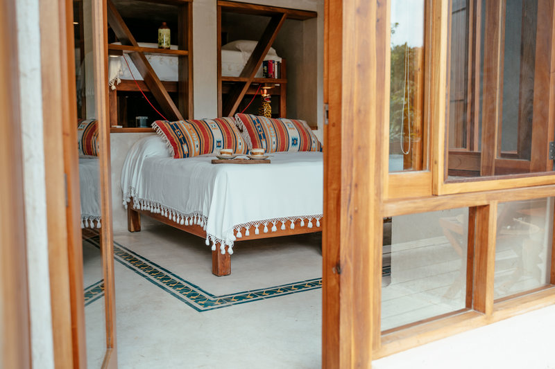 Hotel Poc Na in Tulum, Cancun Terrasse