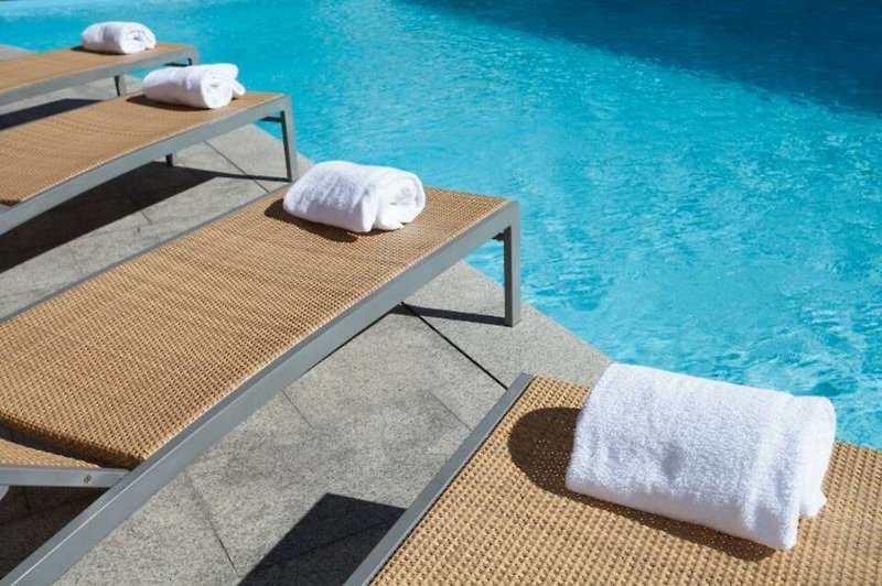 Sercotel Valladolid in Valladolid, Madrid Terrasse