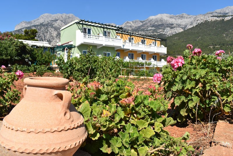 Lefkorama Hotel in Lefkos, Karpathos Außenaufnahme