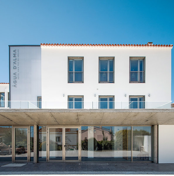 Agua d'Alma Hotel in Foz do Arelho, Lissabon Außenaufnahme