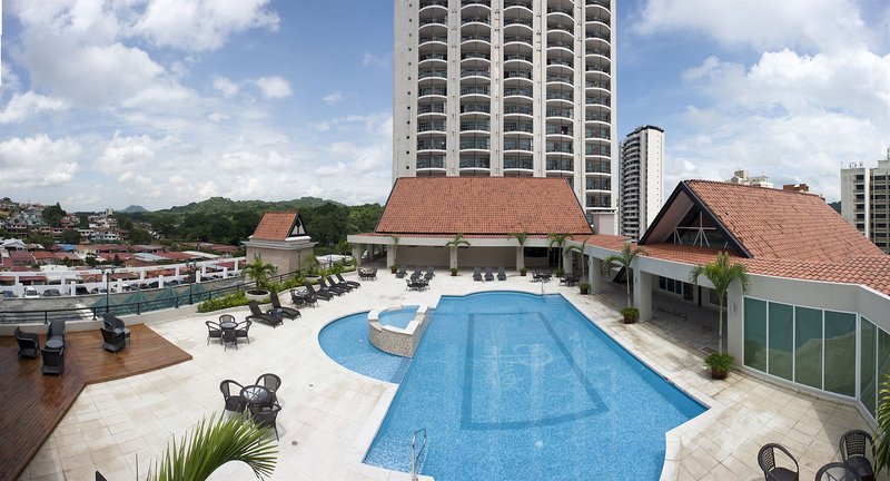 Central Park Hotel Casino and Spa in Panama City, Panama City (Panama) Terasse
