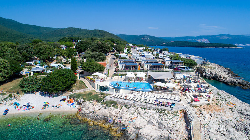 Marina Camping Resort in Labin, Rijeka (Kroatien) Außenaufnahme