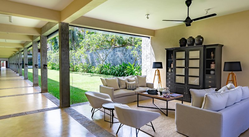 Taru Villas-The Long House in Bentota, Colombo Lounge/Empfang