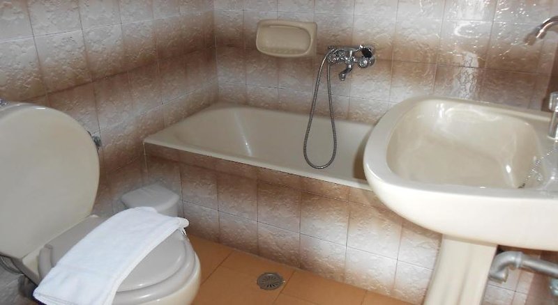 Michalis Villas in Chorafakia, Chania (Kreta) Badezimmer