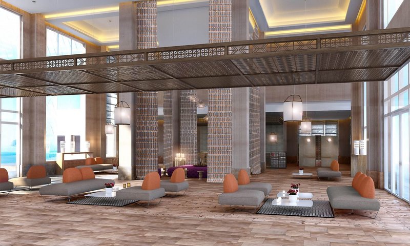 Radisson Blu Resort, Saidia Beach in Saïdia, Nador (Marokko) Lounge/Empfang