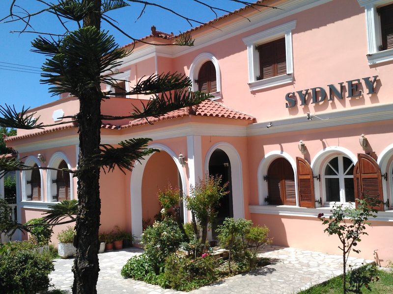 Hotel Sydney in Laganas, Zakynthos Außenaufnahme
