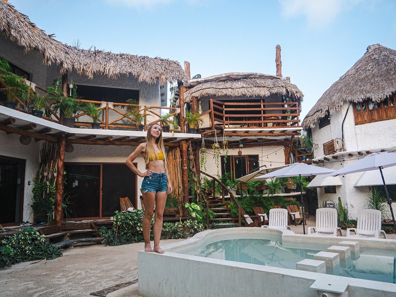 Arte Sano Vegan Hotel Holbox in Isla Holbox, Cancun Außenaufnahme