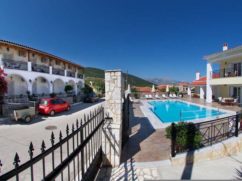 Diamanto Studios in Karavomilos, Kefalonia Außenaufnahme