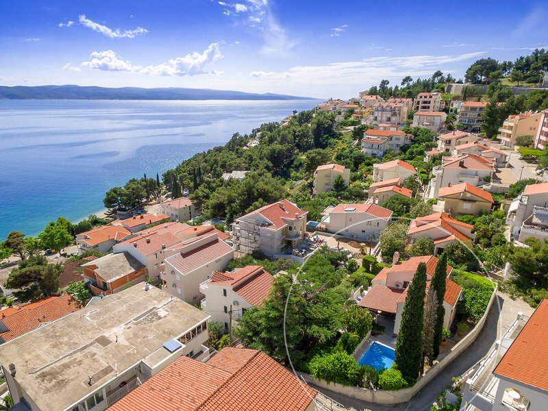 Villa Skalinada in Baka Voda, Split (Kroatien) Außenaufnahme