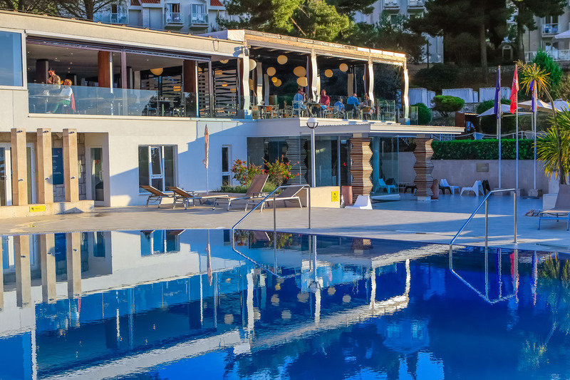 SENSIMAR Kalamota Island Resort in Insel Kolocep, Dubrovnik (Kroatien) Terasse