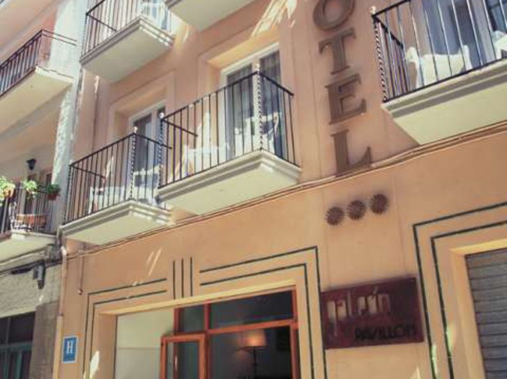 Hotel Galeon in Sitges, Barcelona Außenaufnahme