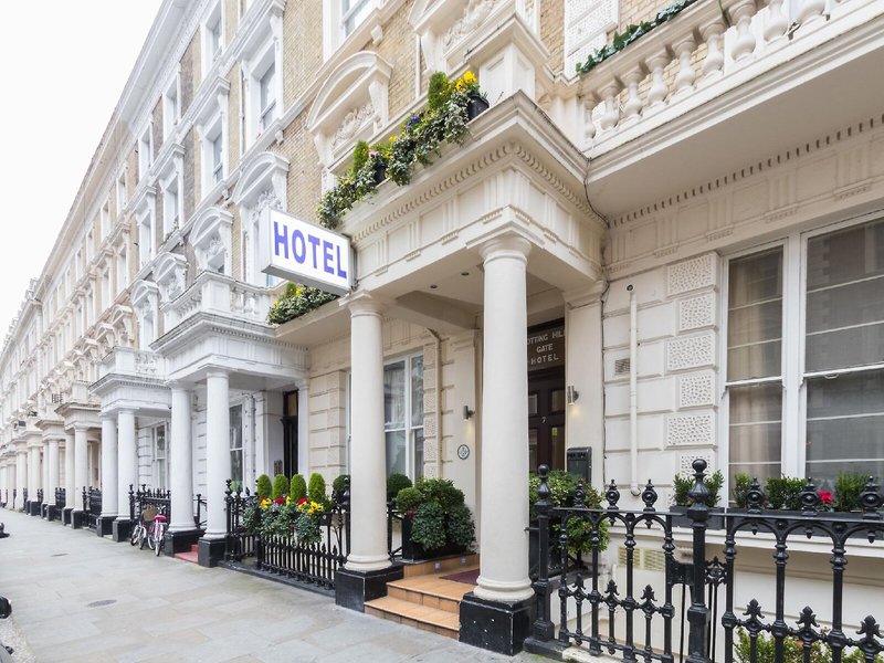 Notting Hill Gate in London, London-Heathrow Außenaufnahme