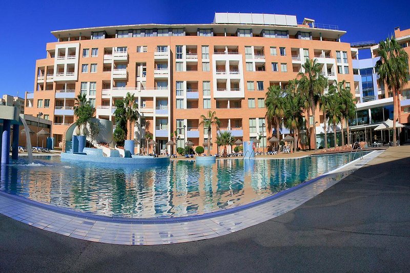 Hotel Neptuno in Roquetas de Mar, Malaga Außenaufnahme