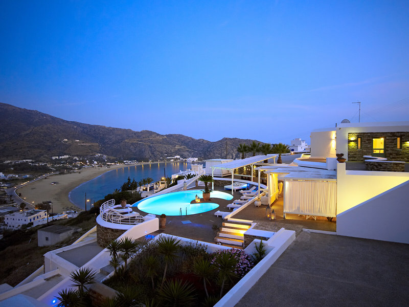 Levantes Ios Boutique Hotel in Mylopotas, Santorini Außenaufnahme