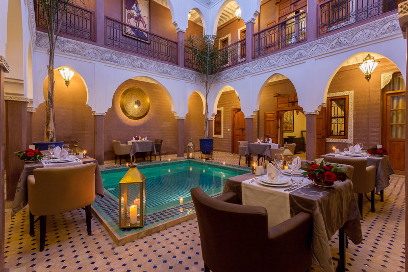 Riad Magda in Marrakesch, Marrakesch (Marokko) Hallenbad