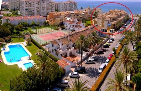 Euromar Playa Apartamentos in Torrox Costa, Malaga Außenaufnahme