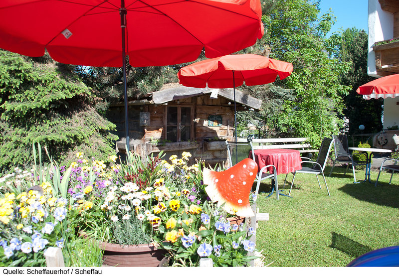 Scheffauerhof in Scheffau am Wilden Kaiser, Innsbruck (AT) Garten