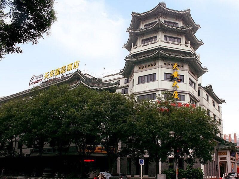 TianAn Rega in Peking, Peking-Beijing (China) Außenaufnahme