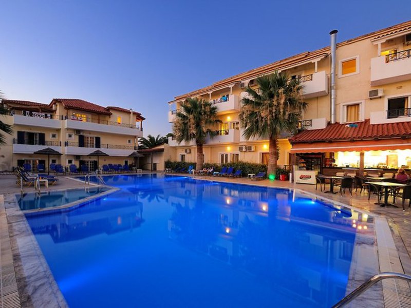Philoxenia Hotel in Malia, Kreta Außenaufnahme
