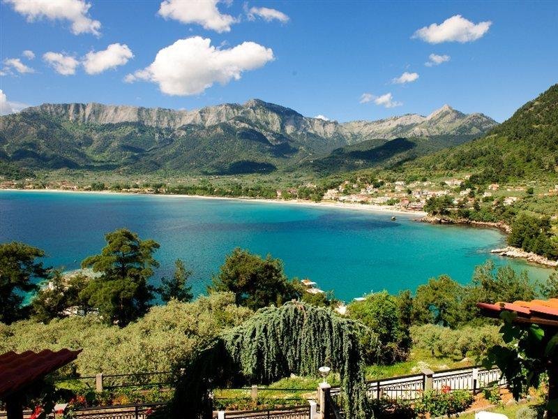 Hotel Villa Island View in Chrysi Ammoudia, Kavala (Thassos) Landschaft