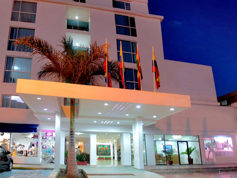 Hotel Playa Club in Bocagrande, Cartagena Außenaufnahme