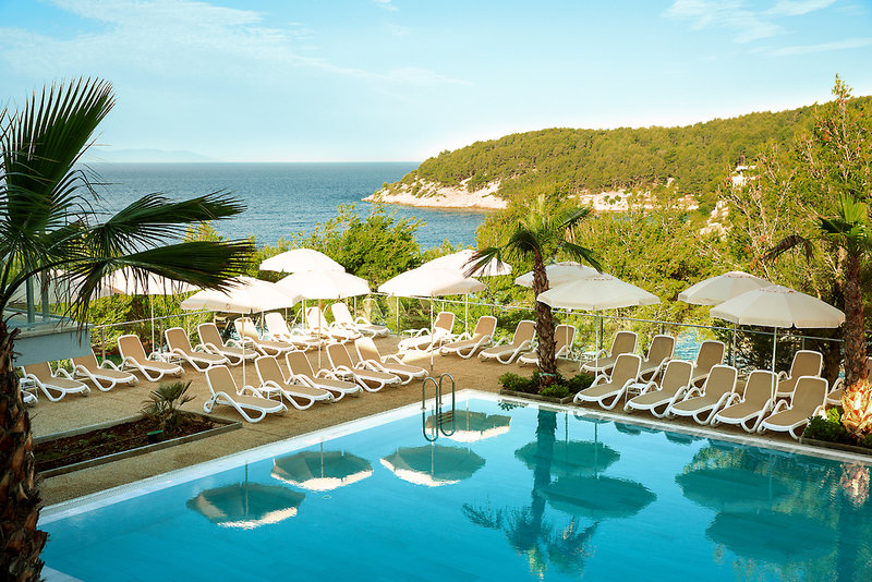 Gava Resort Waterman in Milna (Brac), Split (Kroatien) Pool