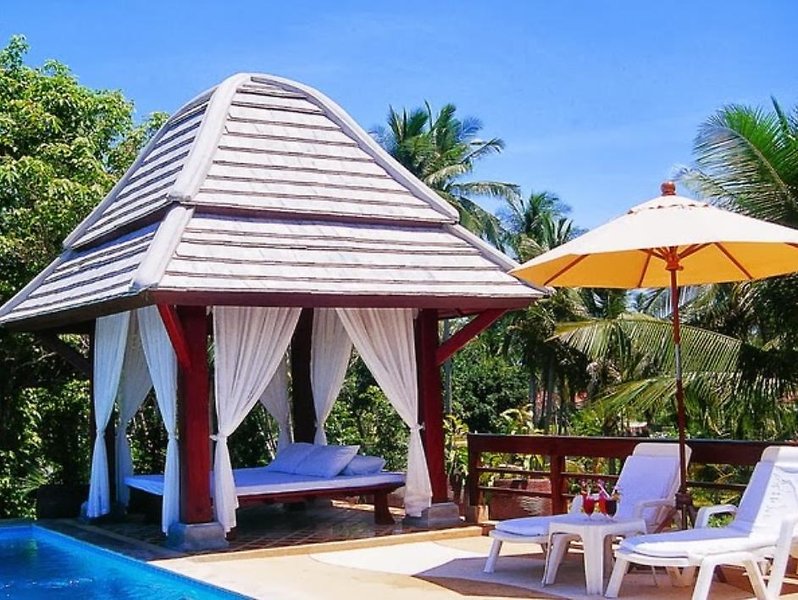 Samui Honey Tara Villa Residence in Plai Laem, Koh Samui (Thailand) Terrasse