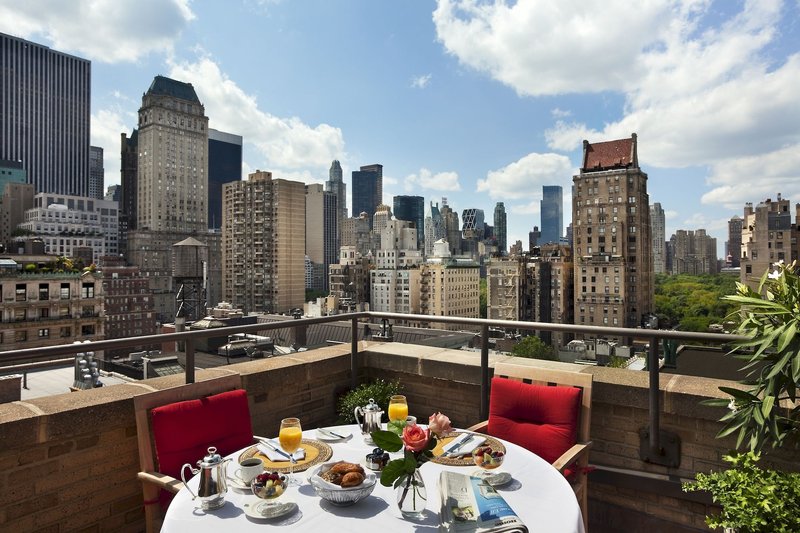 Hotel Plaza Athenee in New York City - Manhattan, New York (John F Kennedy) Terasse