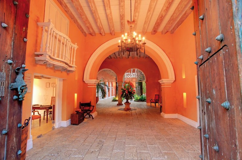 Casa Pestagua Hotel in Cartagena, Cartagena Lounge/Empfang