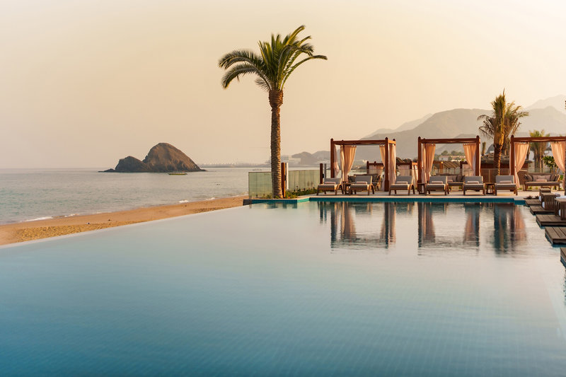 Naama Beach Villas & Spa in Al Aqah, Dubai Pool