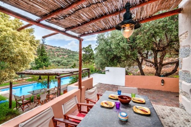 The Traditional Homes of Crete - Almond Tree Villas in Vrouchas, Heraklion (Kreta) Garten