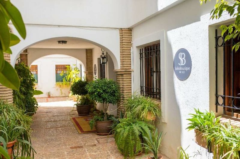 Hotel Soho Boutique Atalia in Córdoba, Malaga Terrasse