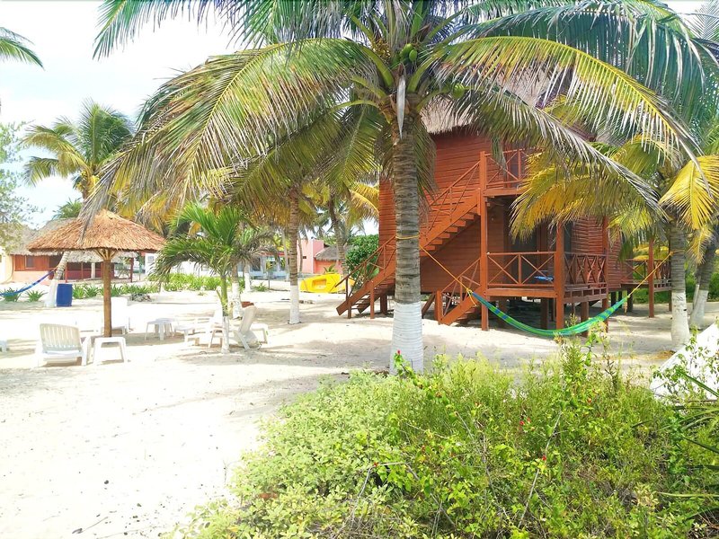 Cabañas El Cuyo in El Cuyo, Cancun Außenaufnahme