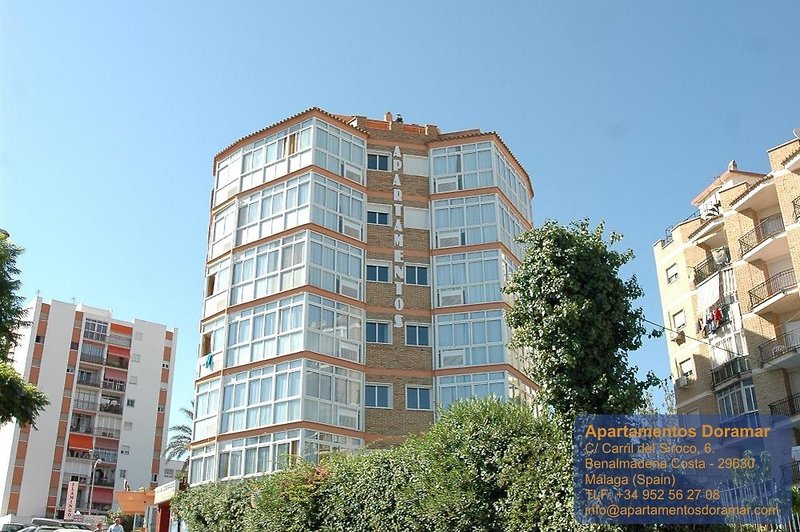 Doramar in Benalmádena, Malaga Außenaufnahme