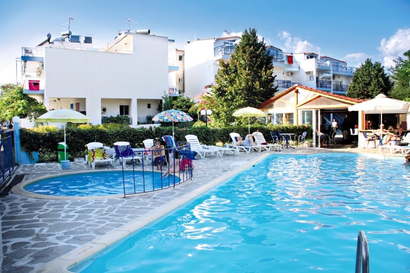 Hotel Marialena in Potos, Thassos Pool