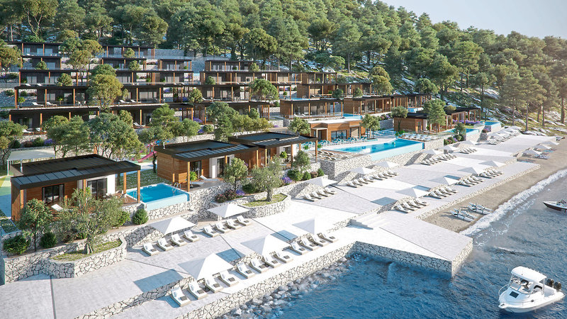 Olivia Green Camping in Tisno, Zadar (Kroatien) Pool