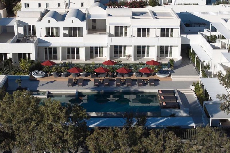 Santorini Heart Hotel & Spa in Vourvoulos, Santorini Außenaufnahme