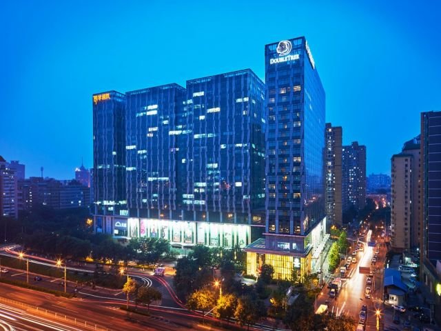 DoubleTree by Hilton Hotel Beijing in Peking, Peking-Beijing (China) Außenaufnahme