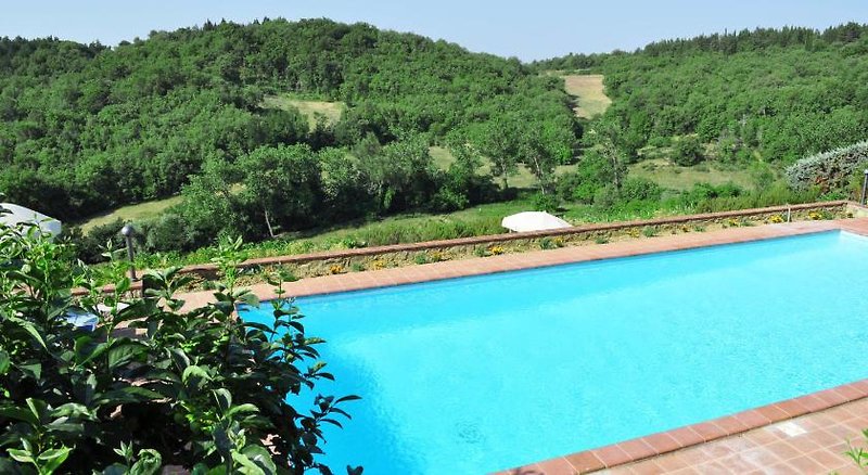 Villa Casalecchi Country Hotel in Castellina in Chianti, Florenz Pool