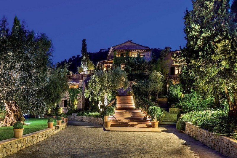 Valldemossa Hotel in Valldemossa, Mallorca Garten