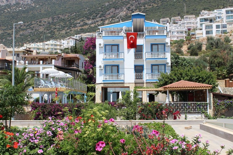 Kelebek in Kalkan, Dalaman Außenaufnahme