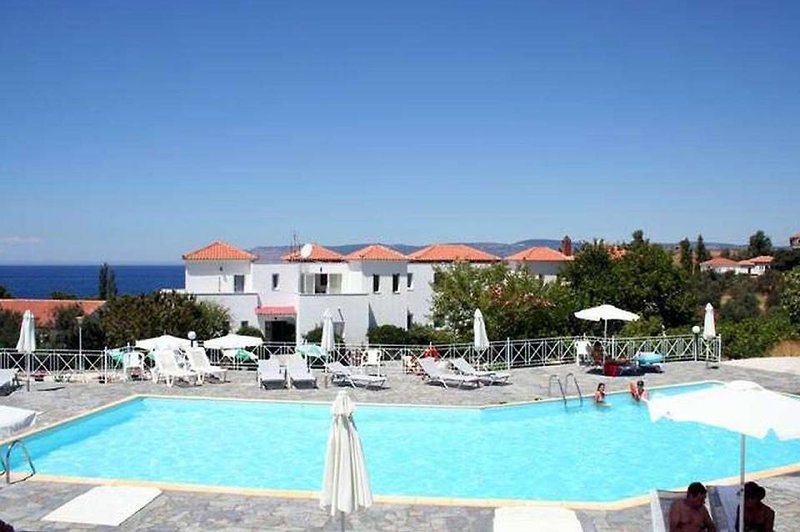 Akti Hotel in Molyvos, Mytilene (Lesbos) Pool