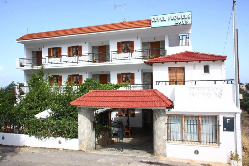 Seven Flowers Studios in Malia, Heraklion (Kreta) Außenaufnahme
