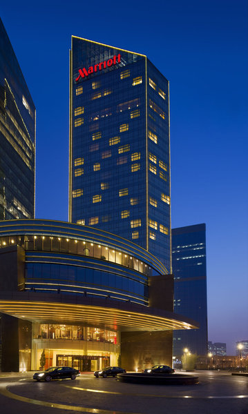 Beijing Marriott Hotel Northeast in Peking, Peking-Beijing (China) Außenaufnahme