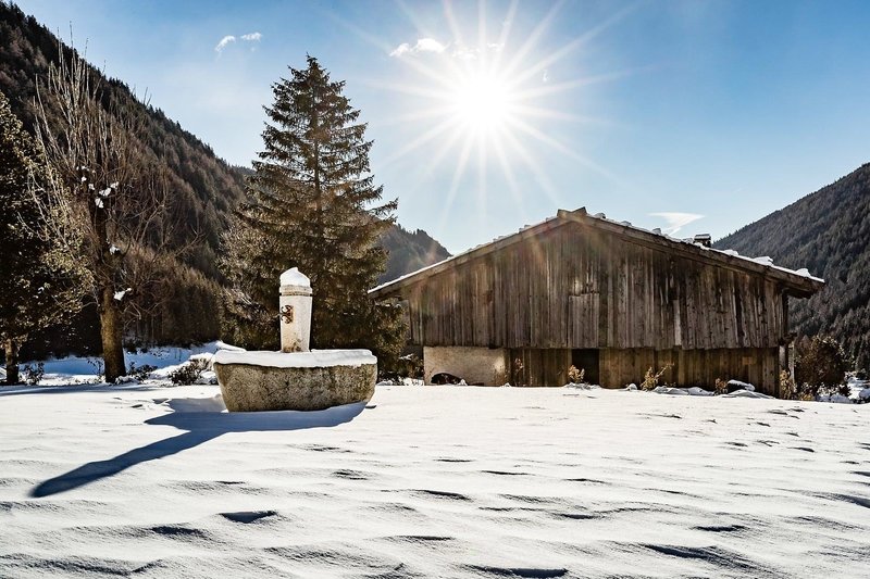 Masl in Vals, Strand
